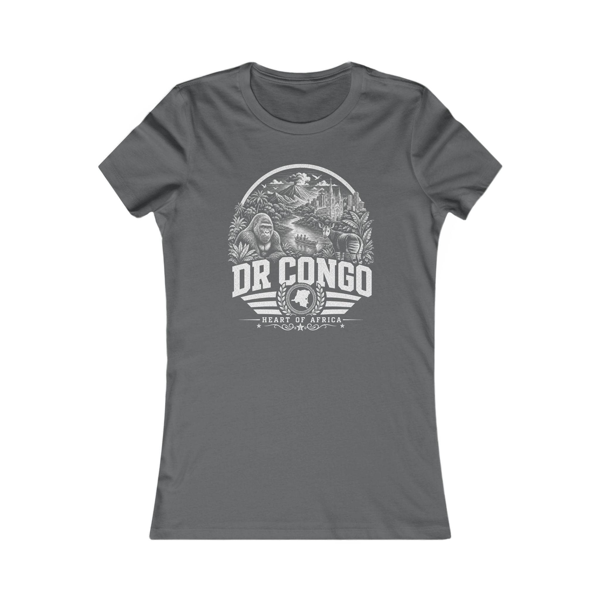Democratic Republic of the Congo Heart of Africa Women's Tee