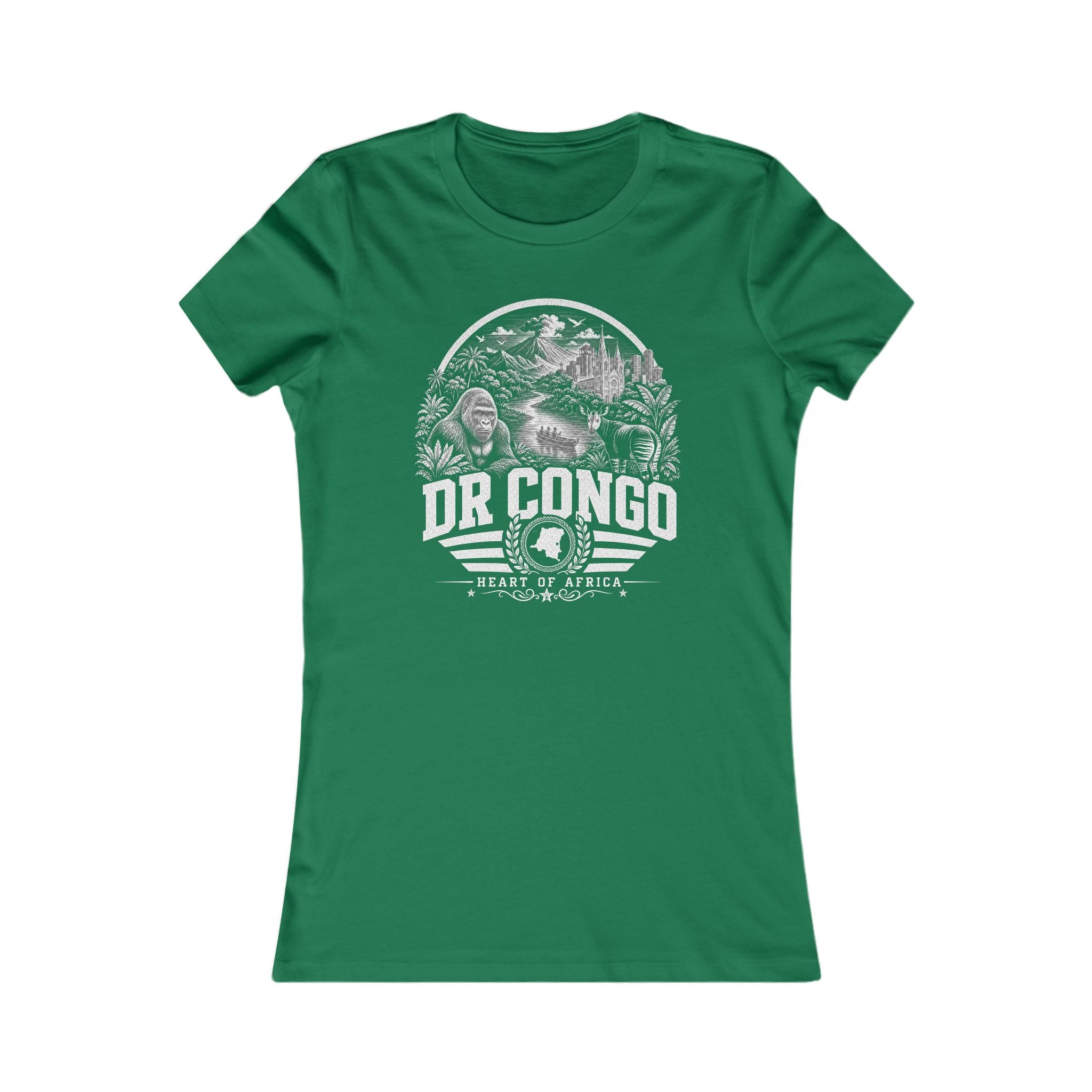 Democratic Republic of the Congo Heart of Africa Women's Tee