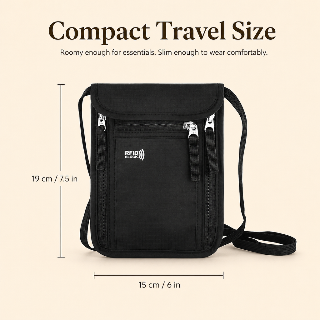 RFID travel passport wallet organizer — 4