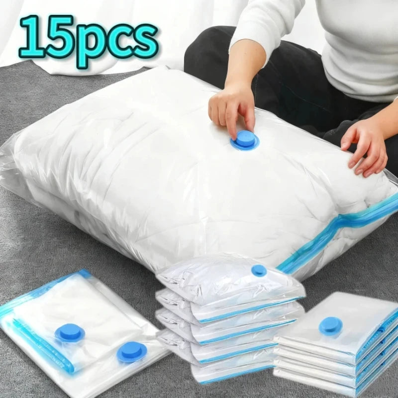 travel vacuum compression bags space saver set