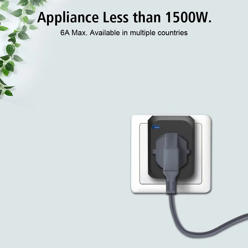 All-in-one universal travel adapter with USB and USB-C ports