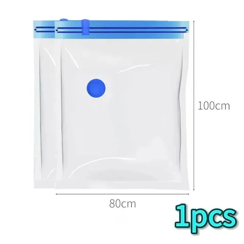 Travel Vacuum Compression Bags — Space-Saver Set of 5