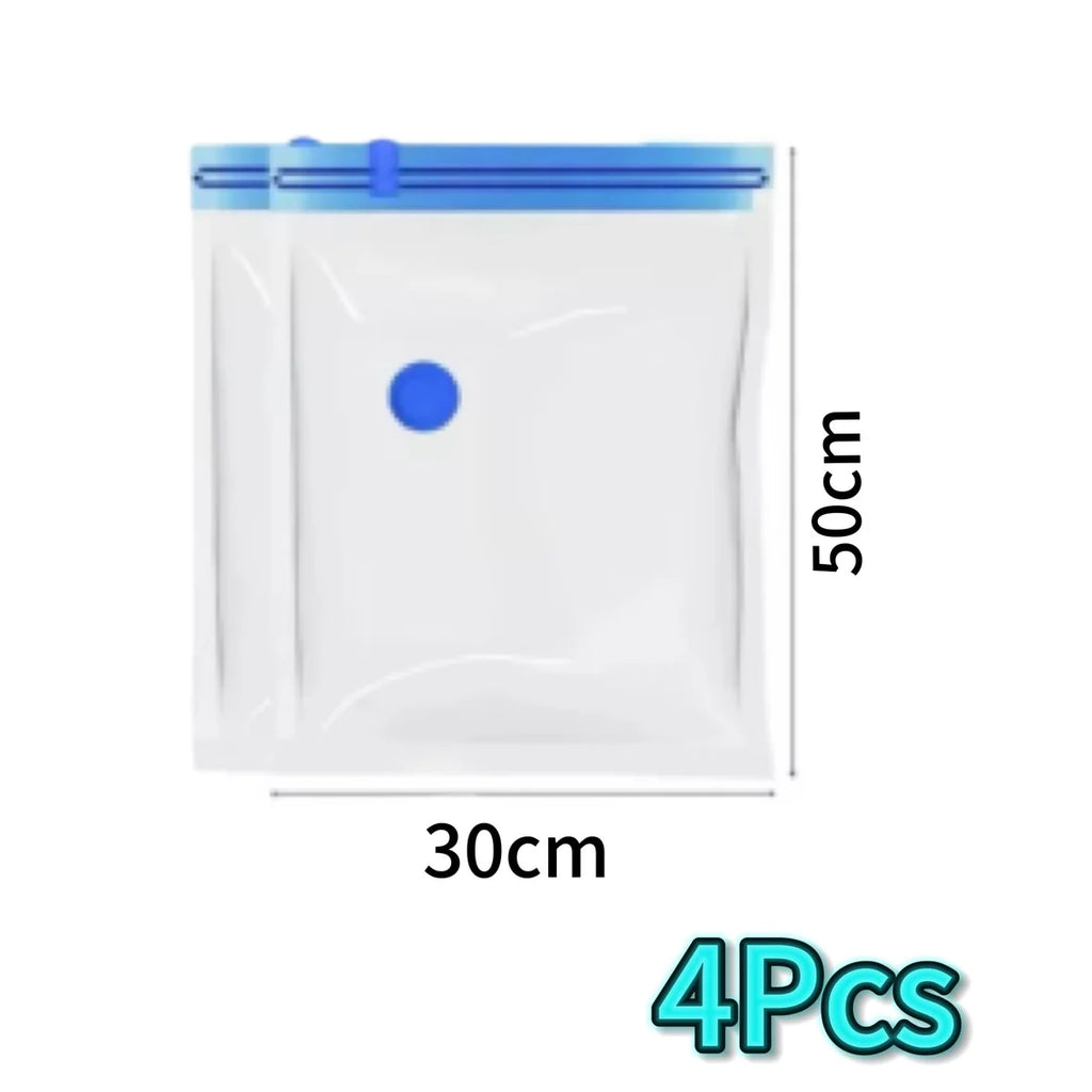 Travel Vacuum Compression Bags — Space-Saver Set of 5
