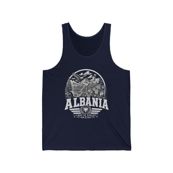 Albania, Tierra de Águilas, camiseta sin mangas para hombre