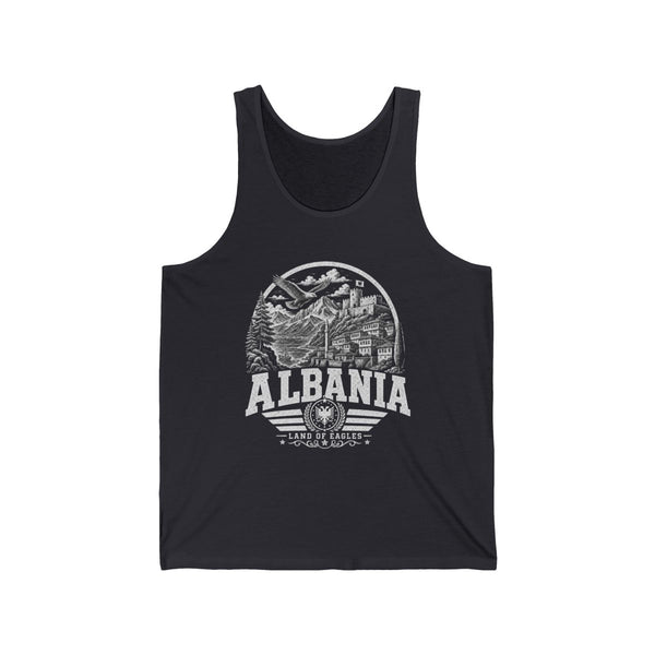 Albania, Tierra de Águilas, camiseta sin mangas para hombre