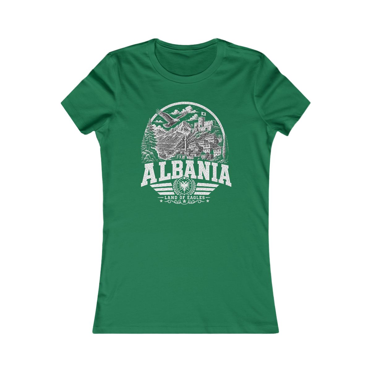 Albania Women's Tee — Kelly