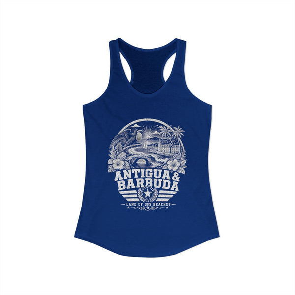 Camiseta de Tirantes de Mujer Antigua y Barbuda País de las 365 Playas