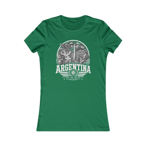 Argentina Women's Tee — Kelly