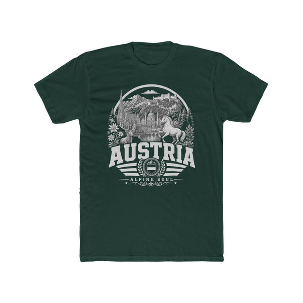 Austria Alpine Soul - Camiseta para Hombre