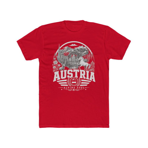 Austria Alpine Soul - Camiseta para Hombre