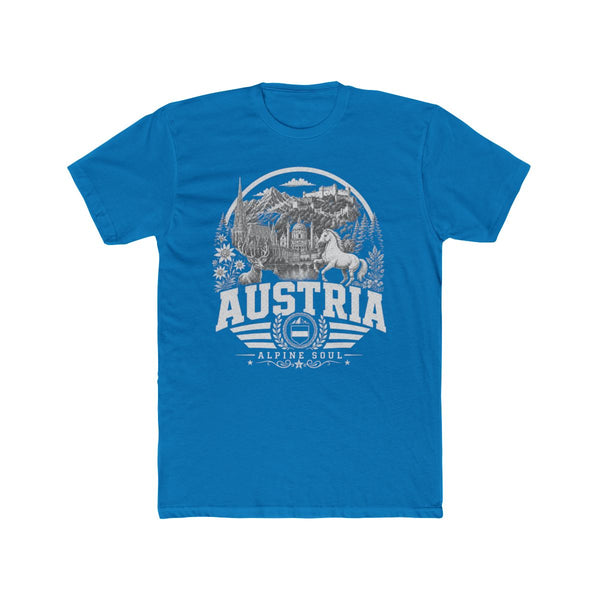 Austria Alpine Soul - Camiseta para Hombre