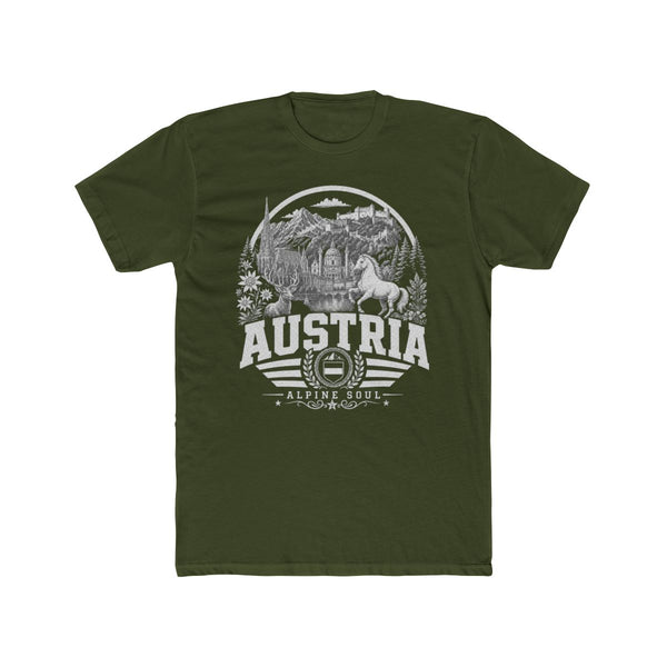 Austria Alpine Soul - Camiseta para Hombre