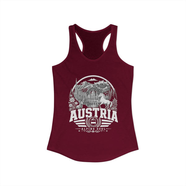Camiseta de Tirantes "Austria Alpine Soul" para Mujer