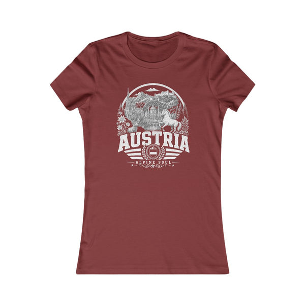 Camiseta de mujer Austria Alpine Soul