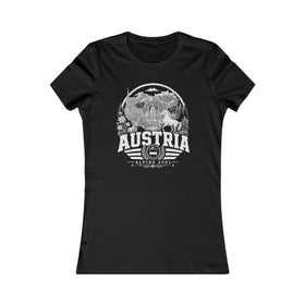 Camiseta Feminina Áustria Alpine Soul