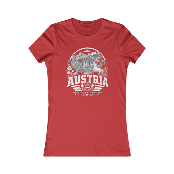 Camiseta de mujer Austria Alpine Soul