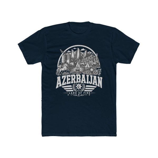 Camiseta de hombre "Azerbaiyán, Tierra de Fuego"