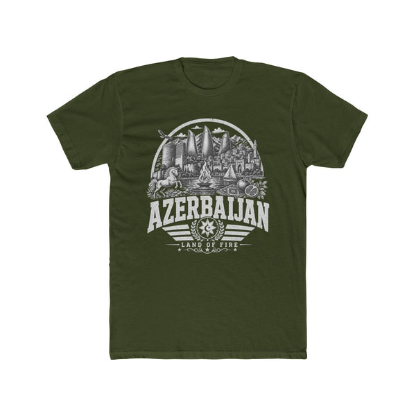 Camiseta de hombre "Azerbaiyán, Tierra de Fuego"