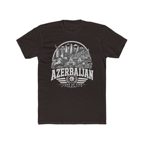 Camiseta de hombre "Azerbaiyán, Tierra de Fuego"