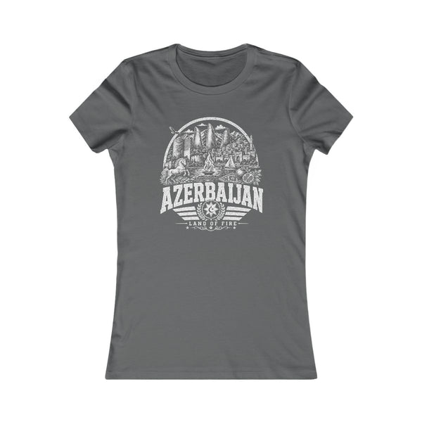 Camiseta de mujer Azerbaiyán Tierra de Fuego