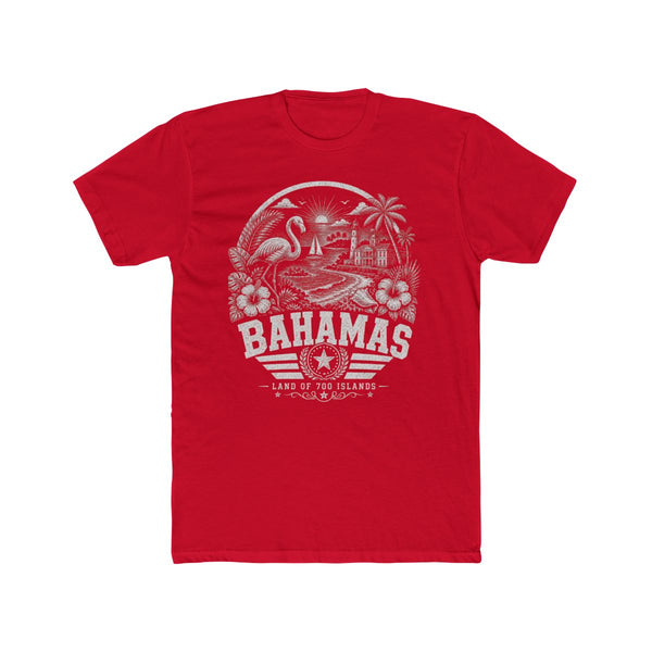 Camiseta de hombre "Bahamas, Tierra de 700 Islas"