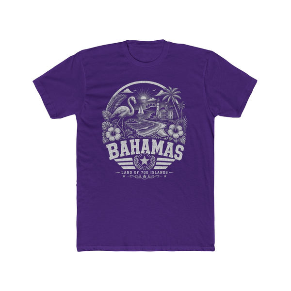 Camiseta de hombre "Bahamas, Tierra de 700 Islas"