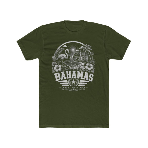 Camiseta de hombre "Bahamas, Tierra de 700 Islas"