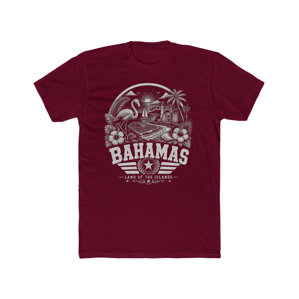 Camiseta de hombre "Bahamas, Tierra de 700 Islas"
