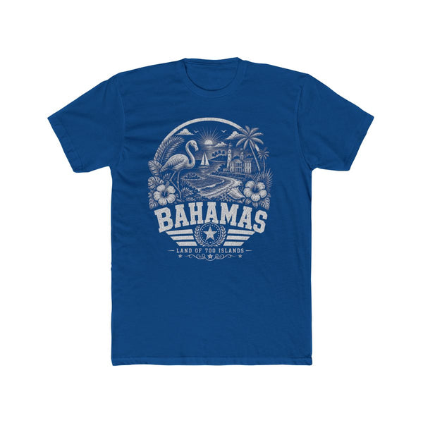 Camiseta de hombre "Bahamas, Tierra de 700 Islas"