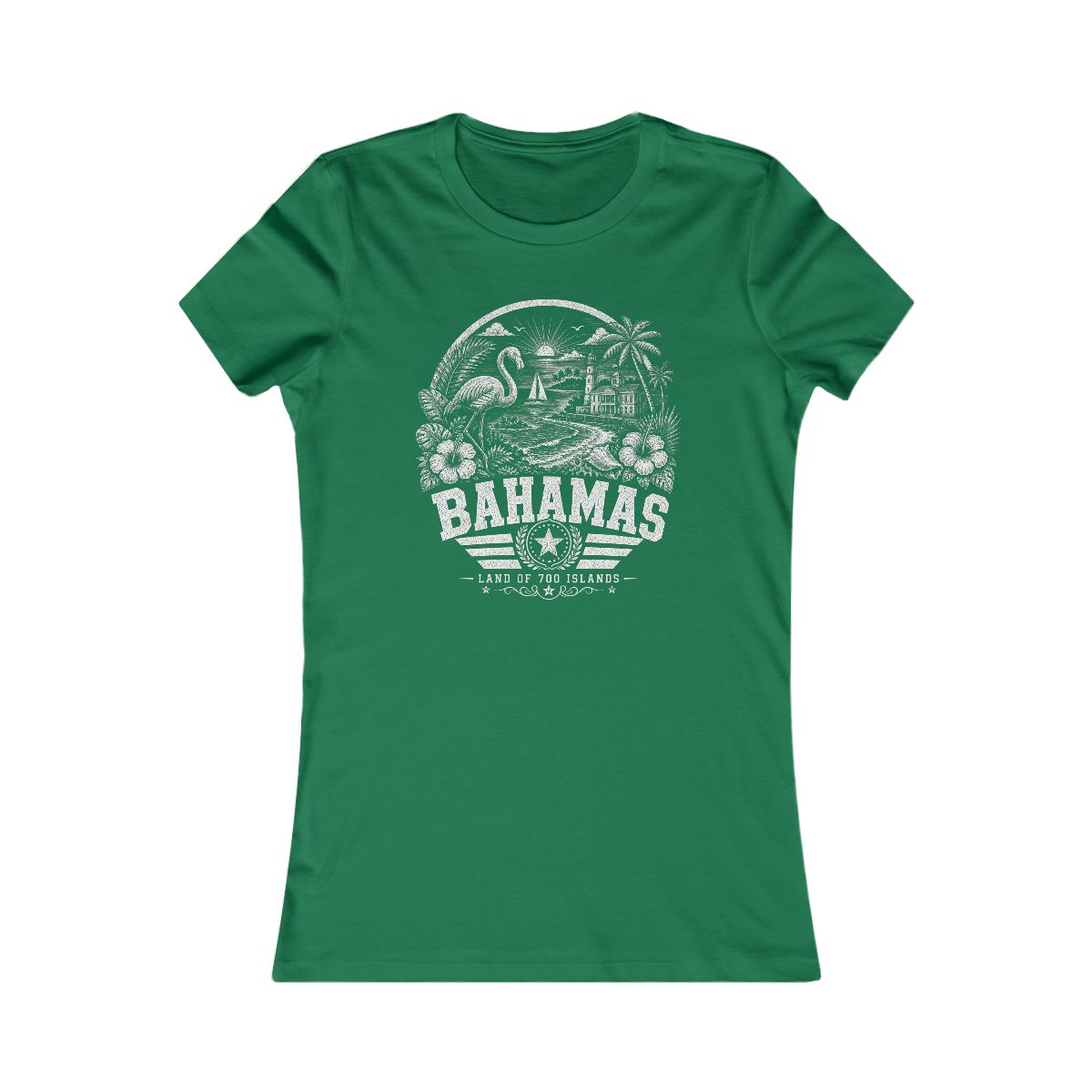 Bahamas Women's Tee — Kelly
