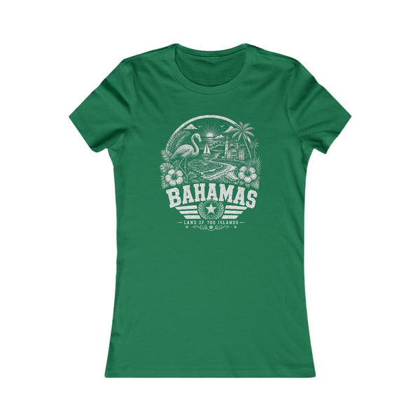 Camiseta de mujer de Bahamas, tierra de las 700 islas
