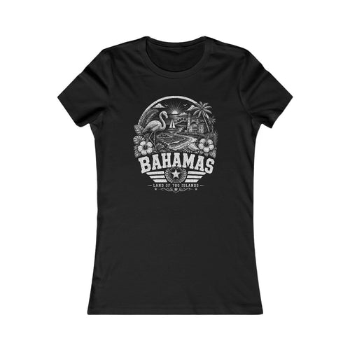 Bahamas Women's Tee — Black