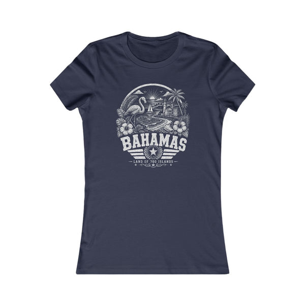 Camiseta de mujer de Bahamas, tierra de las 700 islas