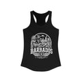 Barbados Women's Tank Top — Solid Black (front)