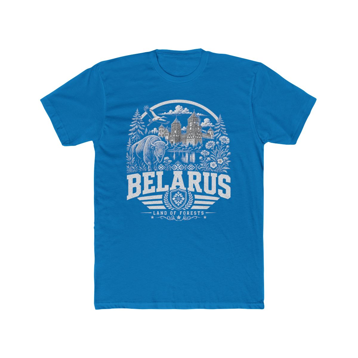 Belarus vintage landmarks men's tee — iconic landmark design | Nameshi Destinations (view 9)