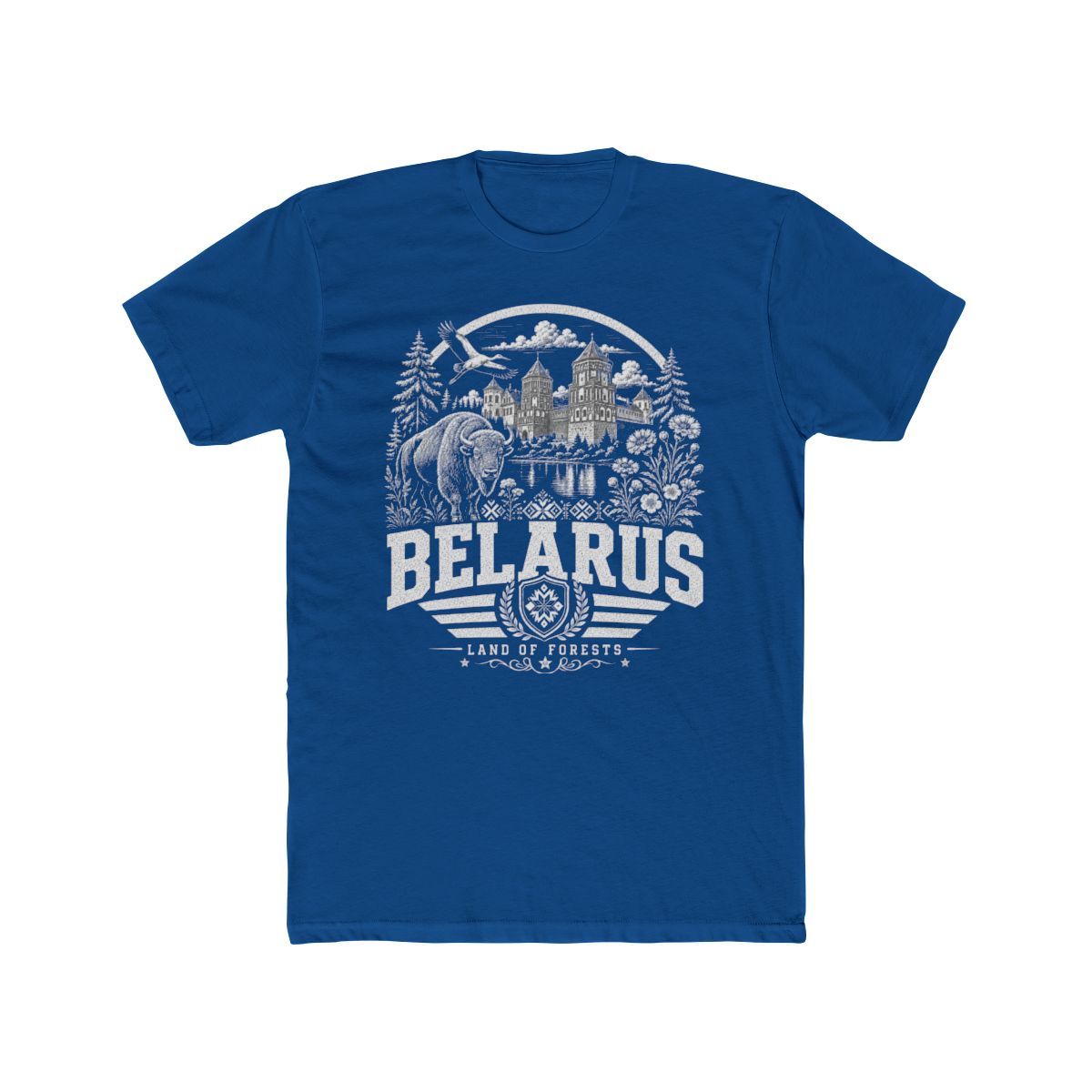Belarus vintage landmarks men's tee — iconic landmark design | Nameshi Destinations (view 10)