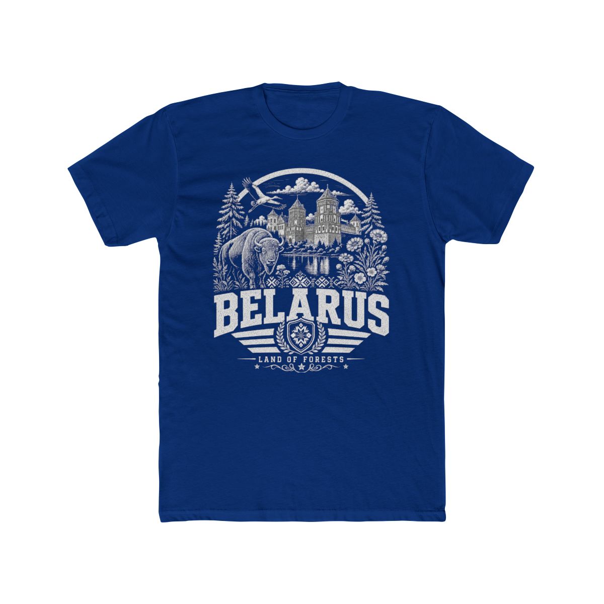 Belarus vintage landmarks men's tee — iconic landmark design | Nameshi Destinations (view 11)