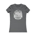 Belgium Women's Tee — Asphalt