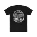 Bolivia vintage landmarks men's tee — iconic landmark design | Nameshi Destinations (view 2)