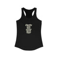 UK local slang women's tank top — typographic sayings design | Nameshi Destinations (view 1)
