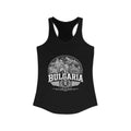 Bulgaria Women's Tank Top — Solid Black (front)