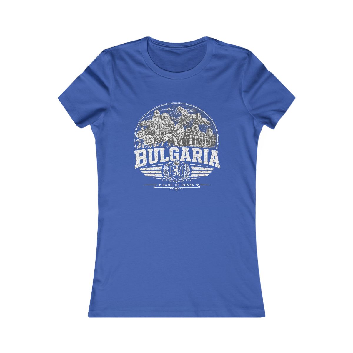 Bulgaria Women's Tee — True Royal