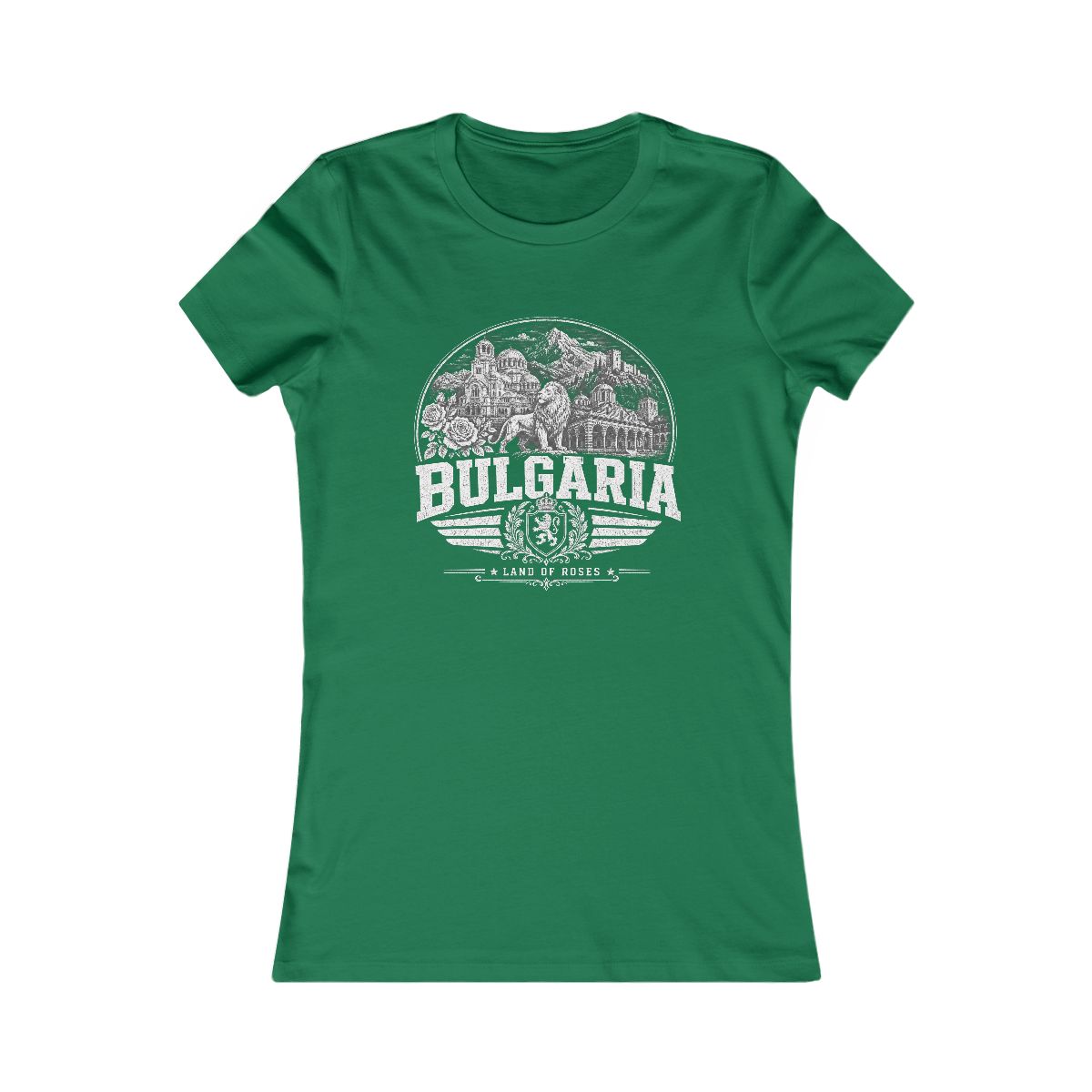 Bulgaria Women's Tee — Kelly
