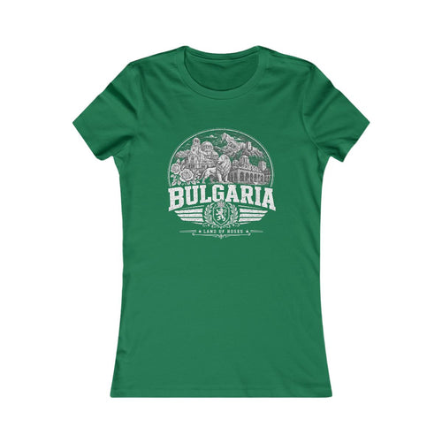 Bulgaria Women's Tee — Kelly