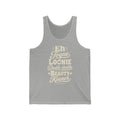 Canada local slang men's tank top — typographic sayings design | Nameshi Destinations (view 1)