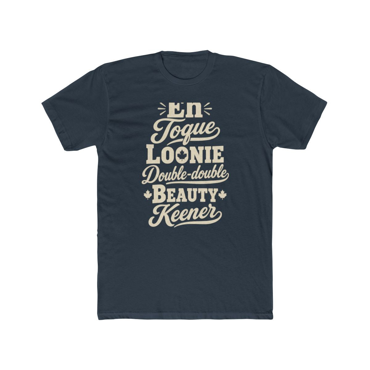 Canada local slang men's tee — typographic sayings design | Nameshi Destinations (view 8)