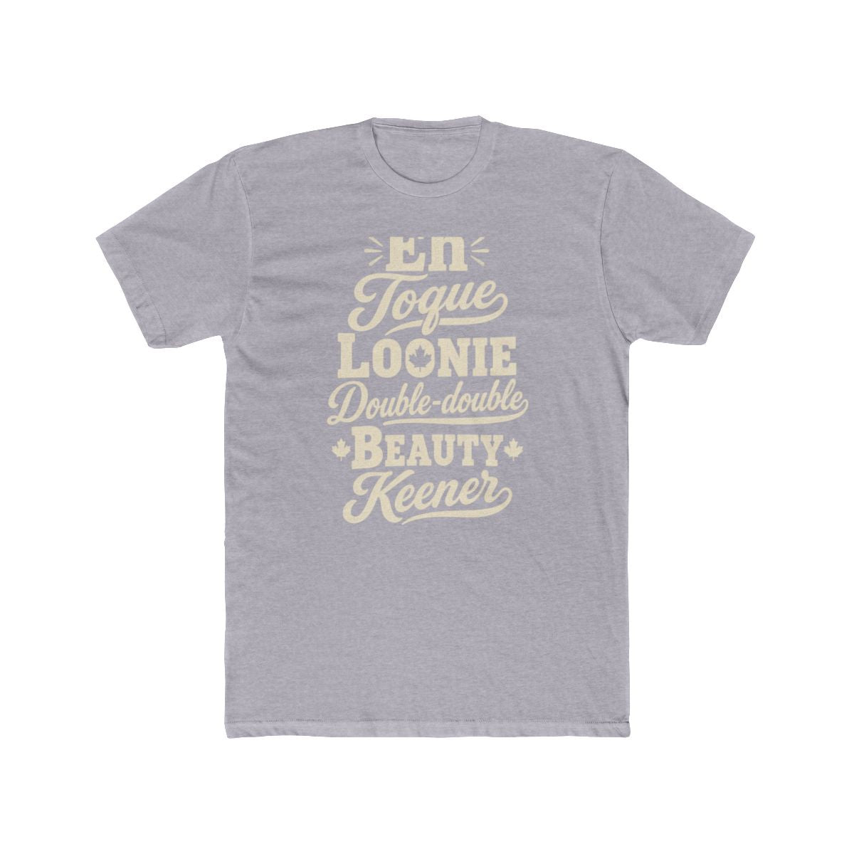 Canada local slang men's tee — typographic sayings design | Nameshi Destinations (view 3)