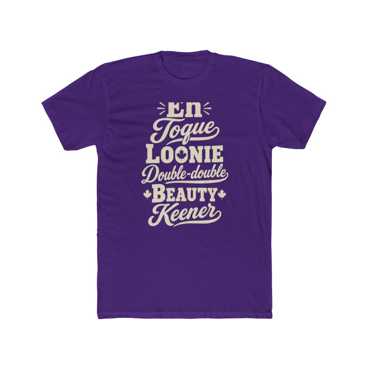 Canada local slang men's tee — typographic sayings design | Nameshi Destinations (view 13)