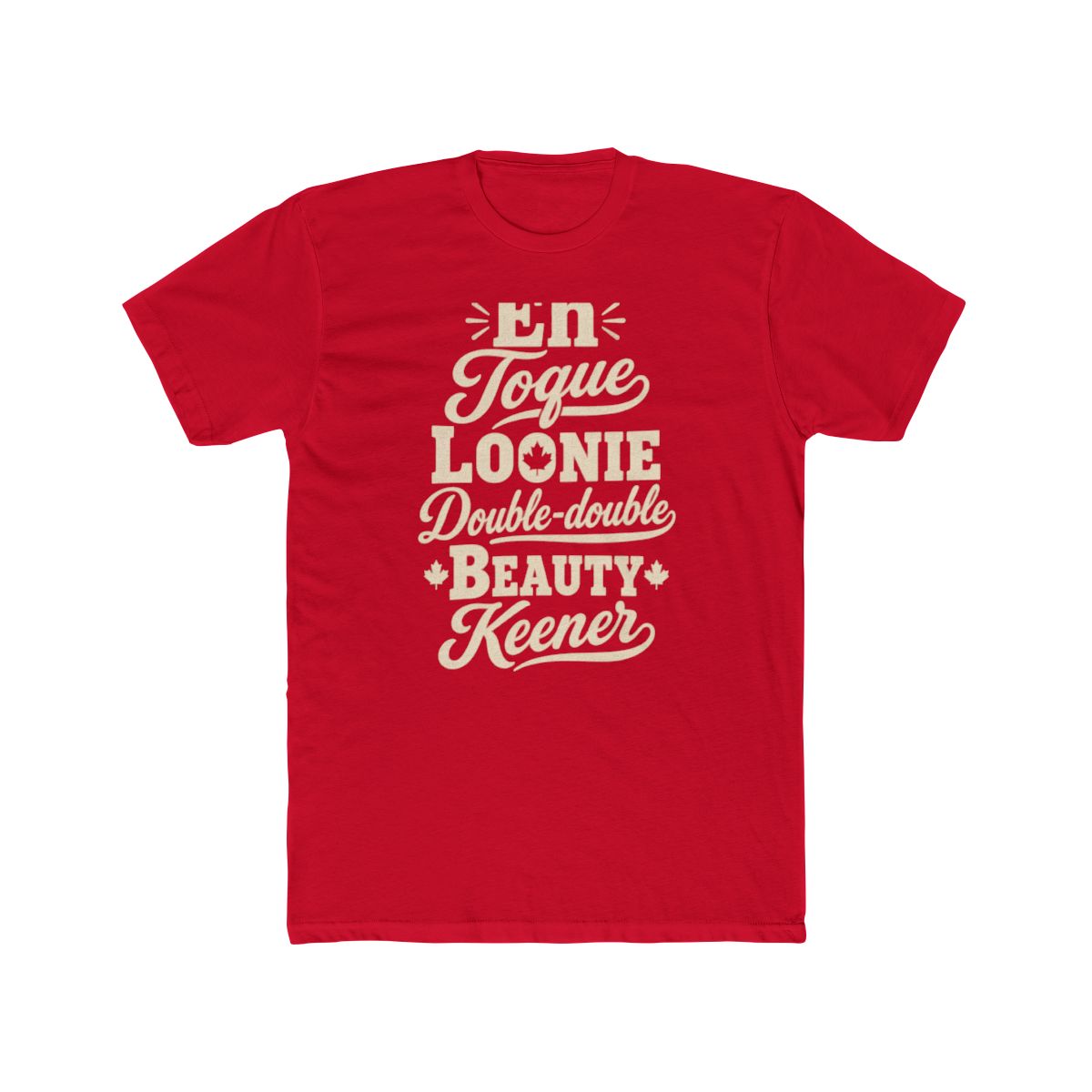 Canada local slang men's tee — typographic sayings design | Nameshi Destinations (view 15)