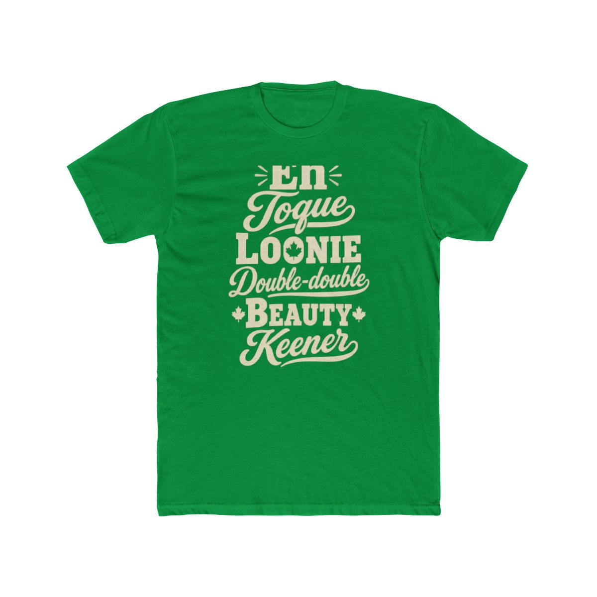 Canada local slang men's tee — typographic sayings design | Nameshi Destinations (view 6)